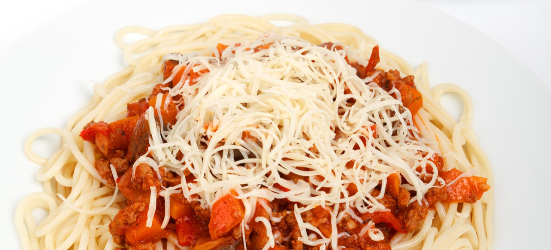 Matmuffins med spagetti