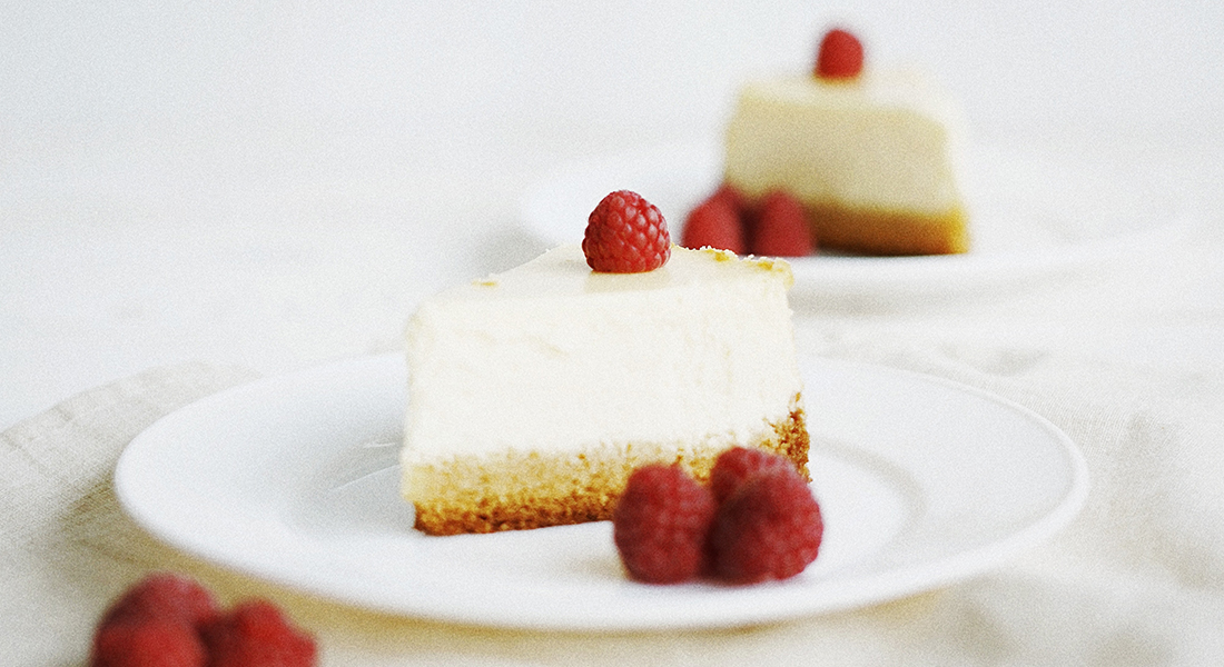 Ostekake med pepperkakebunn 1