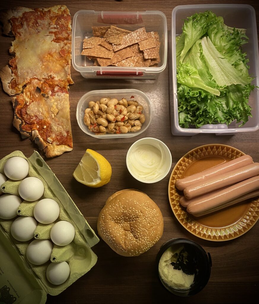 Restematdagboka #1: Hva har vi i kjøleskapet? 4