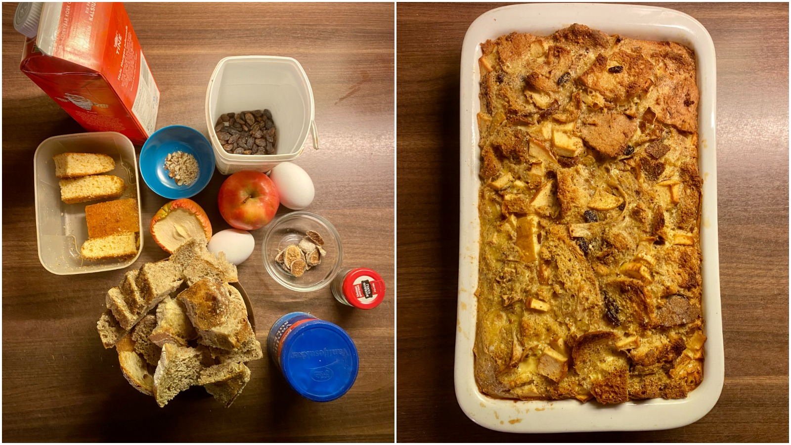 Restematdagboka #6: Brødrester? Lag pudding! 11