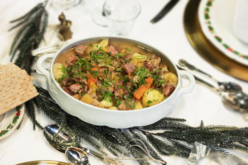 Pinnekjøtt-suppe a la Inge Johnsen 2